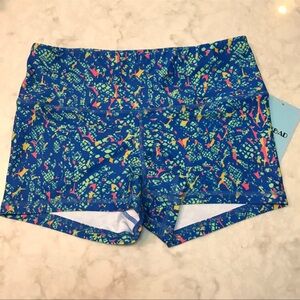 Fleo old style high rise original, medium crossfit shorts, NWT